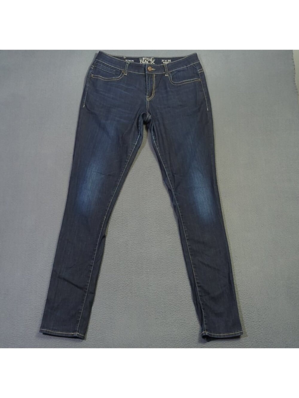 Buckle Black Jeans Women's 31x36 Blue Fit No 76 Skinny Denim